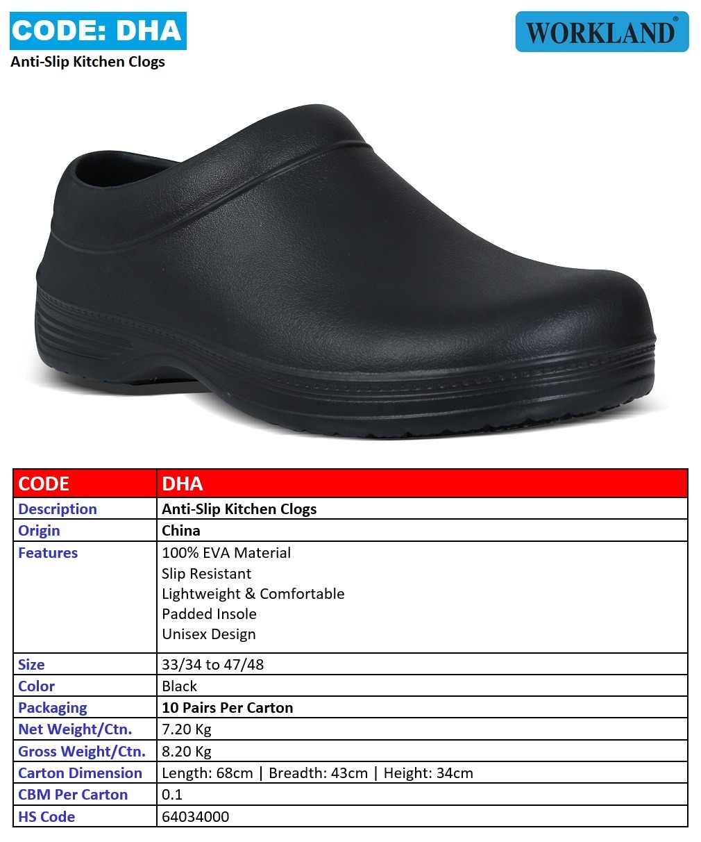Kitchen Shoes for Industrial Foot Protection